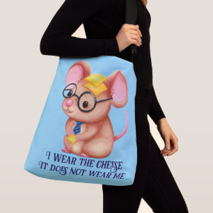 Sac Ajustable Homme Fromage Poilu Souris Cravate Lunettes Ringar