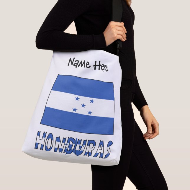 Sac Ajustable Hondúras Drapeau Hondúras Personnalisation  (De près)