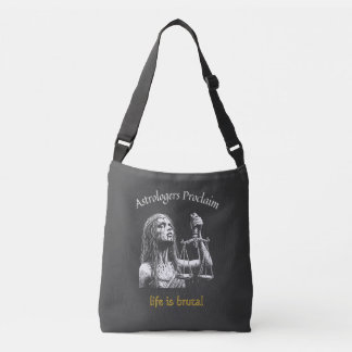 Sac Ajustable Horoscope Sarcastique Libra - La vie est brutal