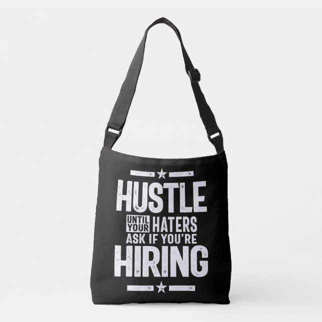 Sac Ajustable Hustle Entrepreneur Chemise Hustle Jusqu'À Vos Dét (Devant)