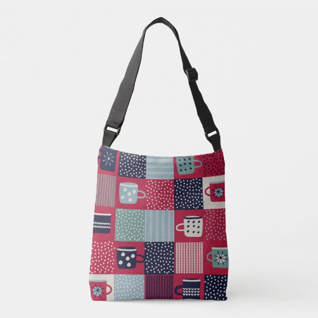 Sac Ajustable Hygge scandinave : Mélange Motif rustique (Devant)