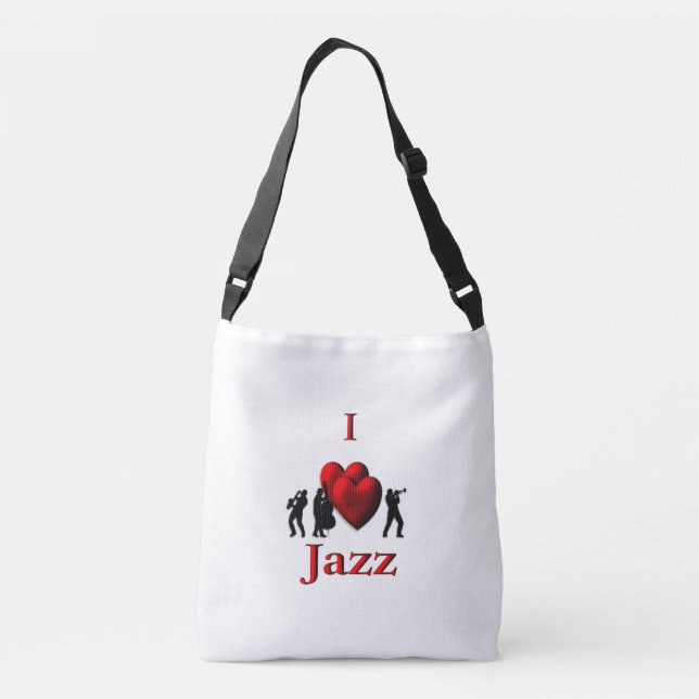 Sac Ajustable I Heart Jazz (Dos)