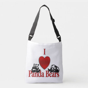 Sac Ajustable I Heart Panda Bears Fun