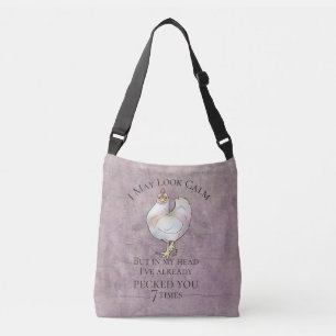 Sac Ajustable "I May Look Calm"