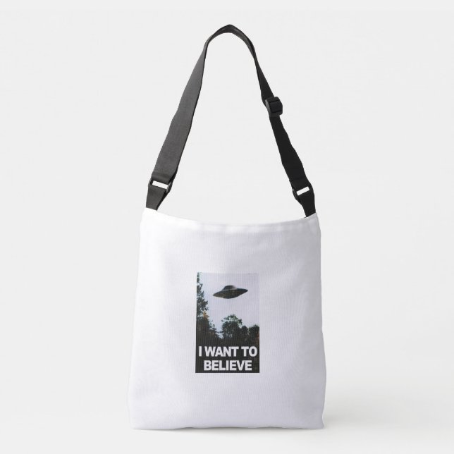 Sac Ajustable I want to believe (Devant)