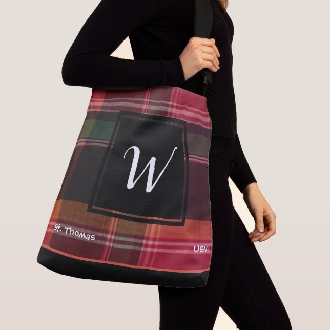 Sac Ajustable Îles Vierges américaines St. Thomas USVI Madras Pe (De près)