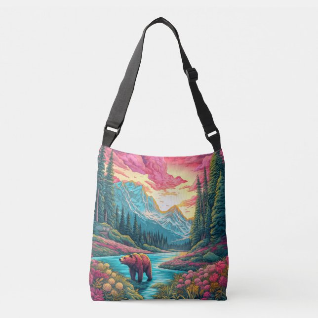 Sac Ajustable Illustration dans la nature (Devant)