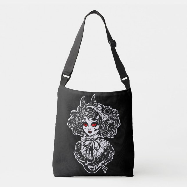 Sac Ajustable Illustration d'art de sorcière de Salem (Devant)