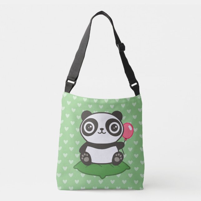 Sac Ajustable Illustration de Cute Panda (Devant)