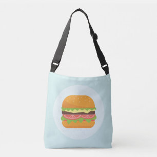 Sac Ajustable Illustration de hamburger avec tomate et laitue