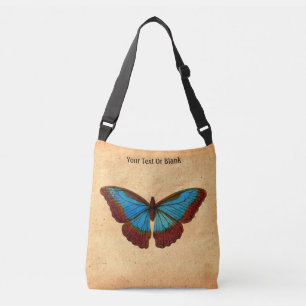 Sac Ajustable Illustration de papillon vintage