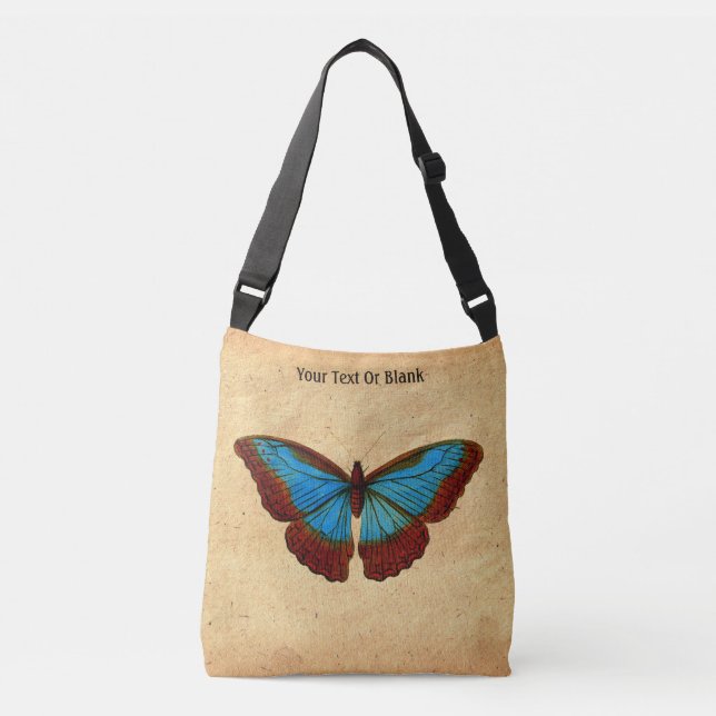 Sac Ajustable Illustration de papillon vintage (Devant)