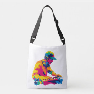 Sac Ajustable Illustration de portrait de DJ Peinture à l'aquare