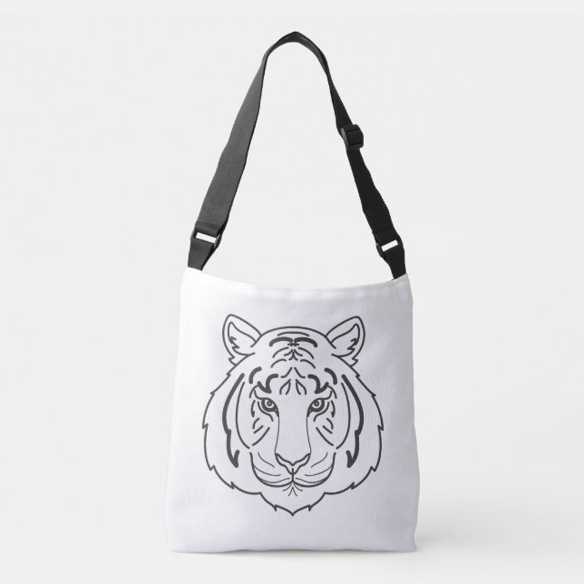 Sac Ajustable Illustration du tigre (Devant)