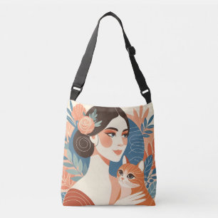 Sac Ajustable Illustration graphique de Cat Lady
