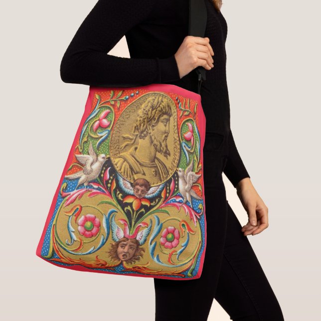 Sac Ajustable Image du 15ème siècle César oiseaux fleurs etc (De près)