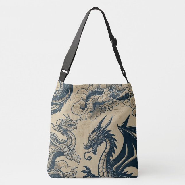 Sac Ajustable Imaginaire Dragons antiques (Dos)