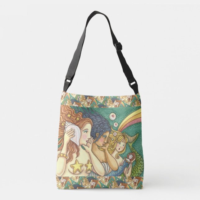 SAC AJUSTABLE IMAGINAIRE MERMAID SISTERHOOD PARTAGER DES SAVOIRS (Dos)