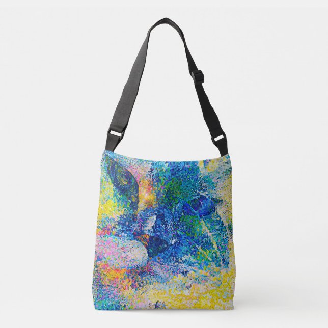 Sac Ajustable Impression Abstraite dynamique (Devant)