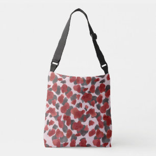 Sac Ajustable Impression d'animaux d'hiver à l'aquarelle rustiqu