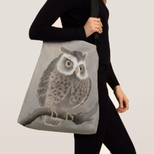 Sac Ajustable impression de chouette à longue oreille