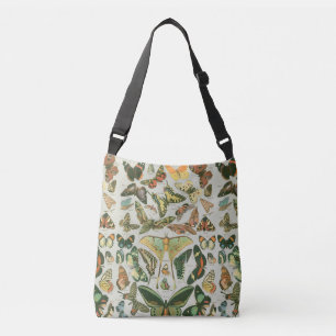 Sac Ajustable Impression de motif de papillon de nuit vintage