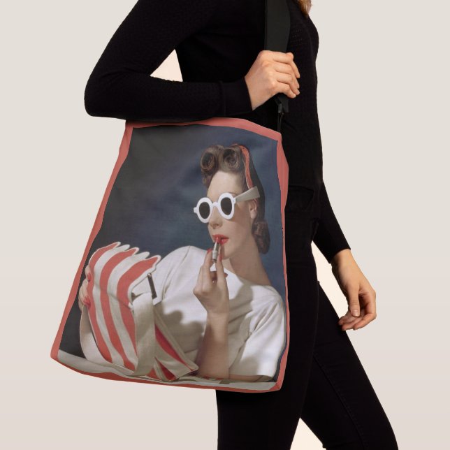 Sac Ajustable Impression photo de mode des années 1950 (De près)