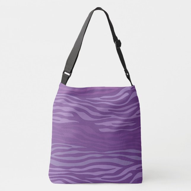 Sac Ajustable Impression Zèbre Violet (Dos)