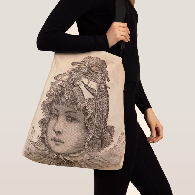 Sac Ajustable Imprimerie victorienne pour bébé (De près)