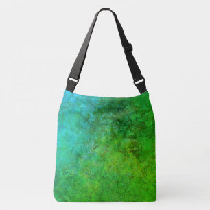 Sac Ajustable Industrie Rustique Rouille Inspiré Art Vert Bleu