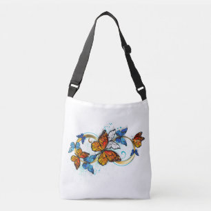 Sac Ajustable Infinité de papillons monarques