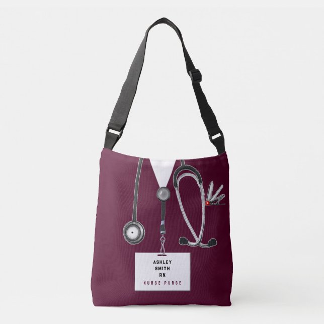Sac Ajustable Infirmière Personnalisée Cadeau Original (Devant)