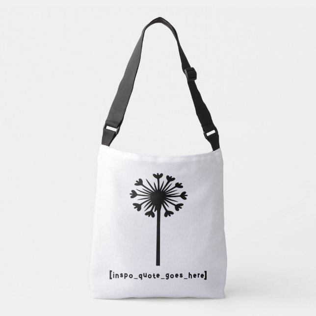 Sac Ajustable Inspo Quote Va Ici (Devant)