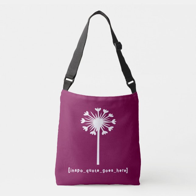 Sac Ajustable Inspo Quote Va Ici (Devant)