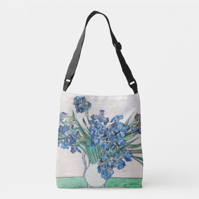 Sac Ajustable Iris bleus par Vincent Van Gogh Beaux-Arts (Dos)