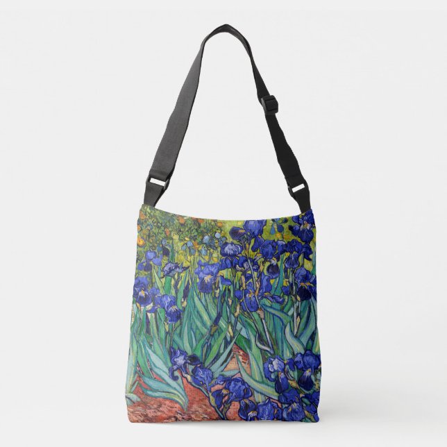 Sac Ajustable Irises par Vincent van Gogh (Devant)