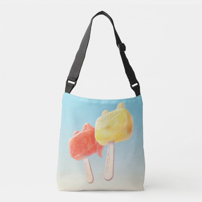 Sac Ajustable Iron T x Fille lapin : Popsicles mécaniques d'été (Devant)