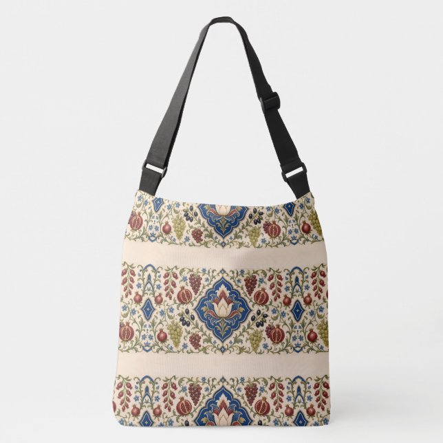 Sac Ajustable Iznik Grenade Floral Ottoman (Devant)