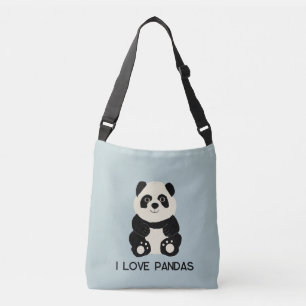 Sac Ajustable J'adore les pandas