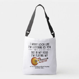 Sac Ajustable J'Ai L'Air De Vous Écouter Jouer À La Guitare