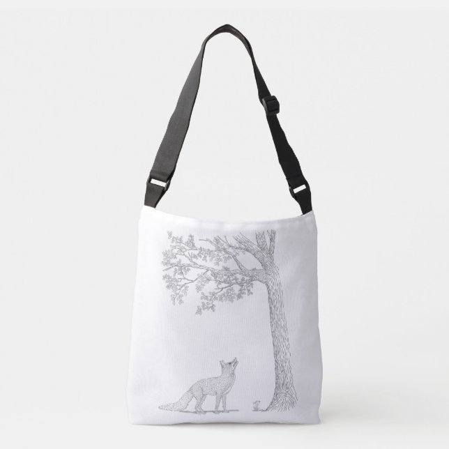 Sac Ajustable J'ai repéré l'écureuil (Devant)