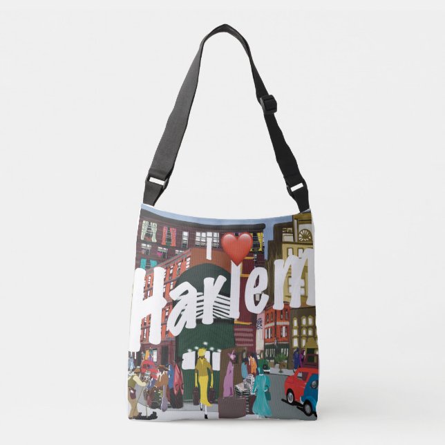 Sac Ajustable J'AIME Harlem (Devant)