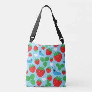 Sac Ajustable J'aime les fraises Motif sans couture