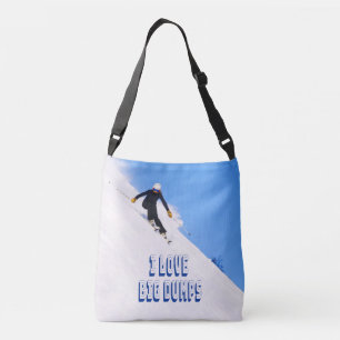 Sac Ajustable J'Aime Les Grosses Bandes Neige Ski À La Descente