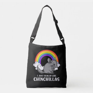 Sac Ajustable J'Aime Vraiment Chinchillas Joli Animal
