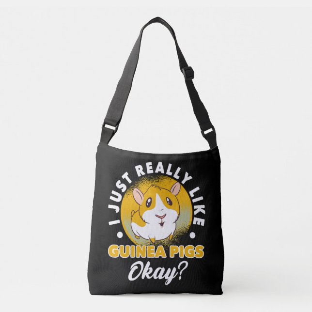 Sac Ajustable J'Aime Vraiment Les Chiens De Guinée Cavy Roddent (Devant)