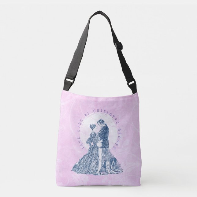 Sac Ajustable Jane Eyre et Edward Rochester avec Pilot Pink (Devant)