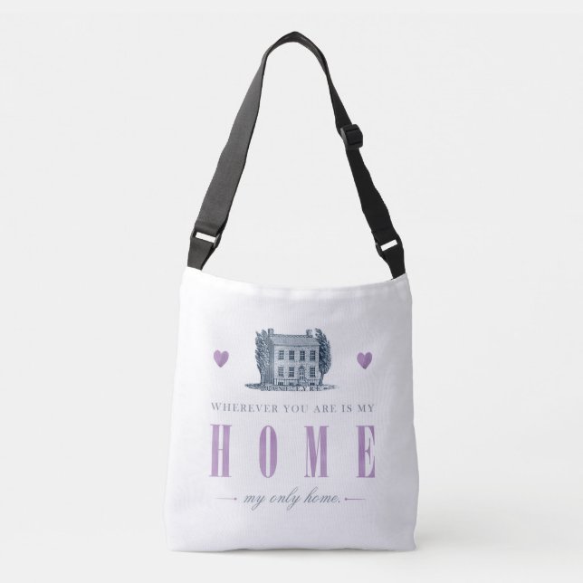 Sac Ajustable Jane Eyre - Ma seule maison - Maison (Devant)