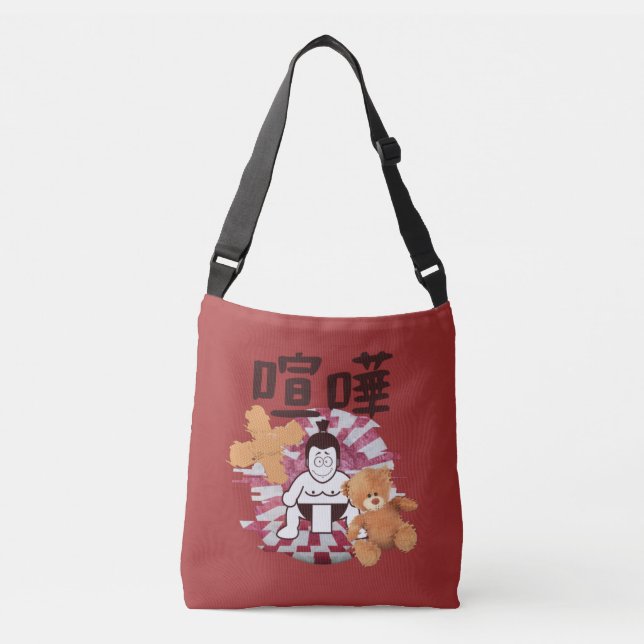Sac Ajustable Japan Sumo Tokyo - FIGHTO ! ! ! (pi. Teddy Bear) R (Devant)