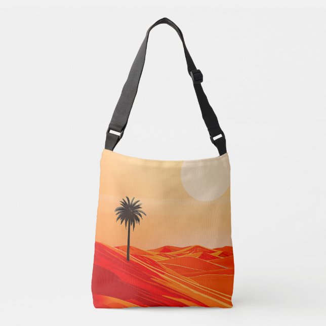 Sac Ajustable Jar à fleurs de citron d'été (Devant)